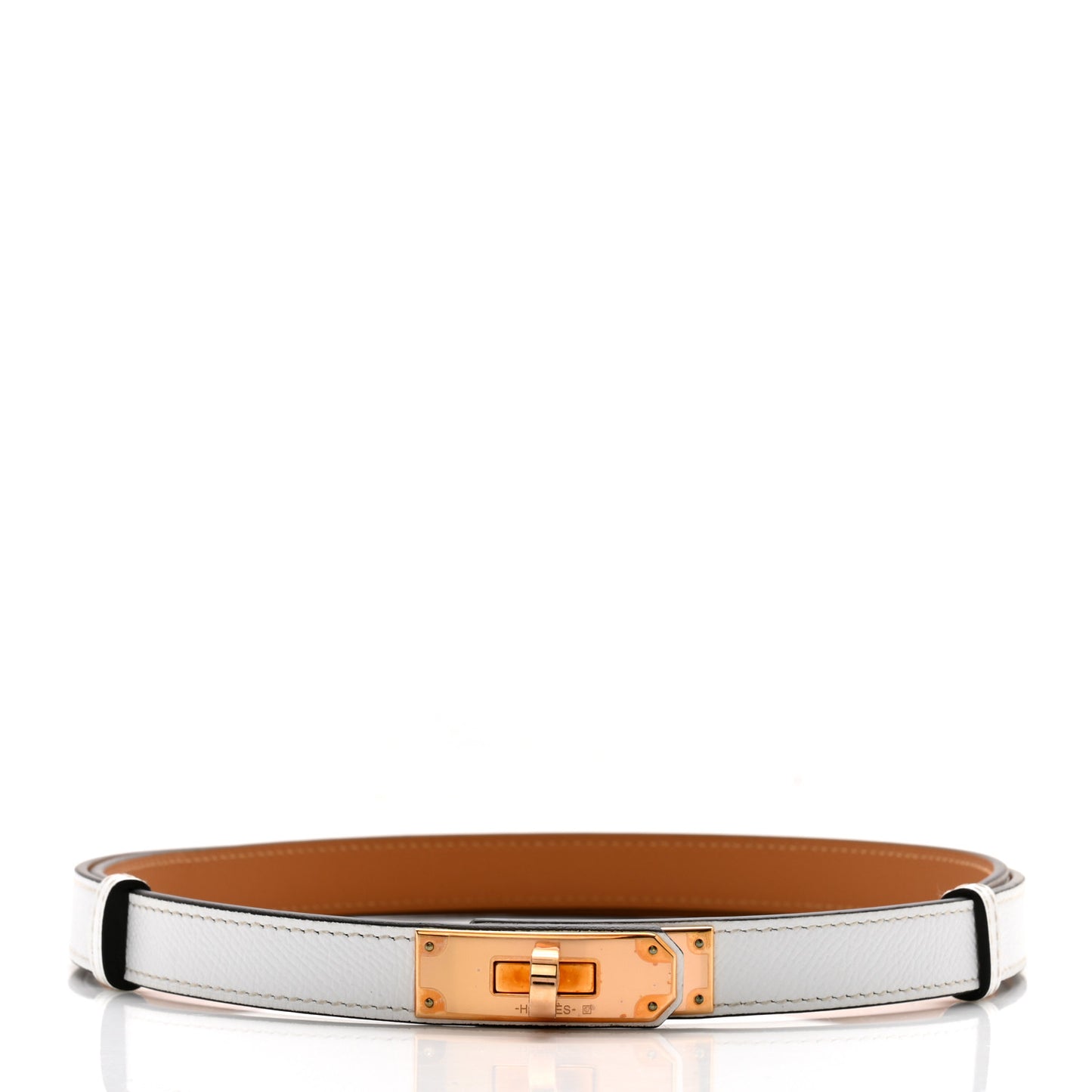Epsom Kelly Belt White