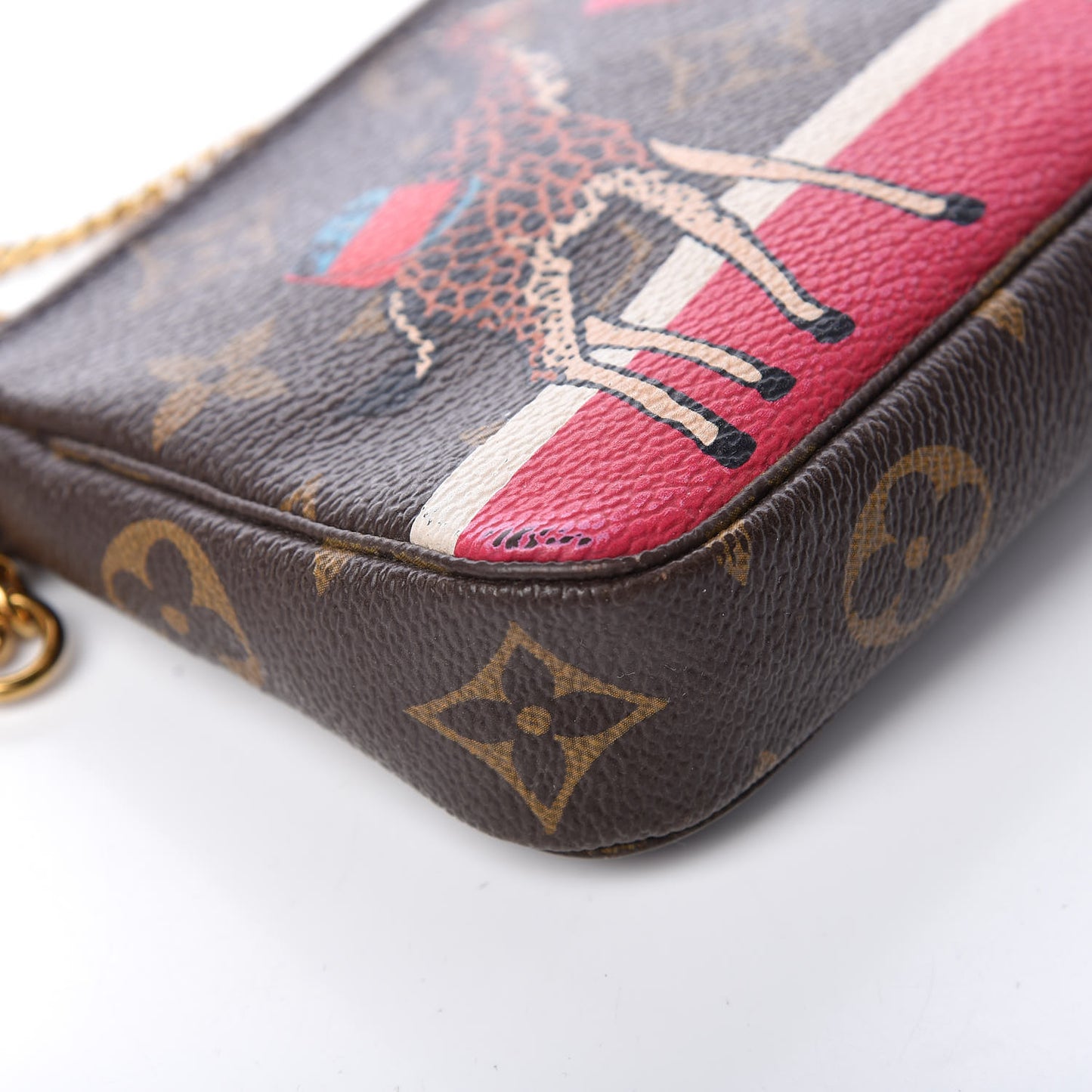 Monogram 2017 Christmas Animation Mini Pochette Accessories