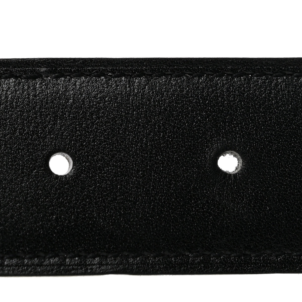 Hermes Box Togo 32mm Belt Strap 90 36 Black Etain 3 of 7