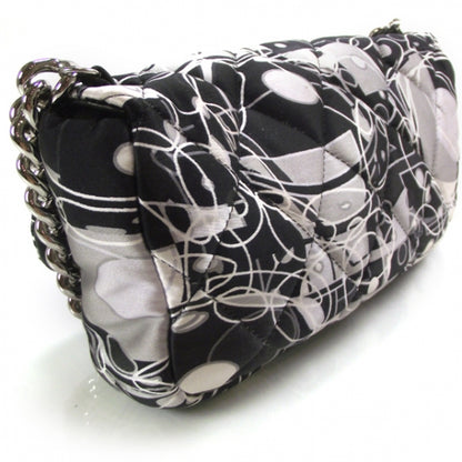 Chanel Satin Quilted Multicolor CC Beads Flap 3 of 12