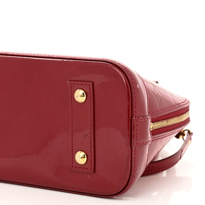 Louis Vuitton Vernis Alma BB Rose Indien 9 of 11