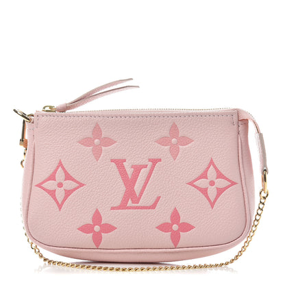 Louis Vuitton Empreinte Monogram Giant By The Pool Mini Pochette Accessories Bouton De Rose 1 of 8