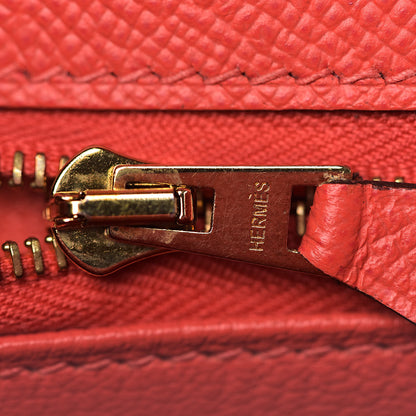 Hermes Epsom Kelly Sellier 25 Rose Jaipur 11 of 35