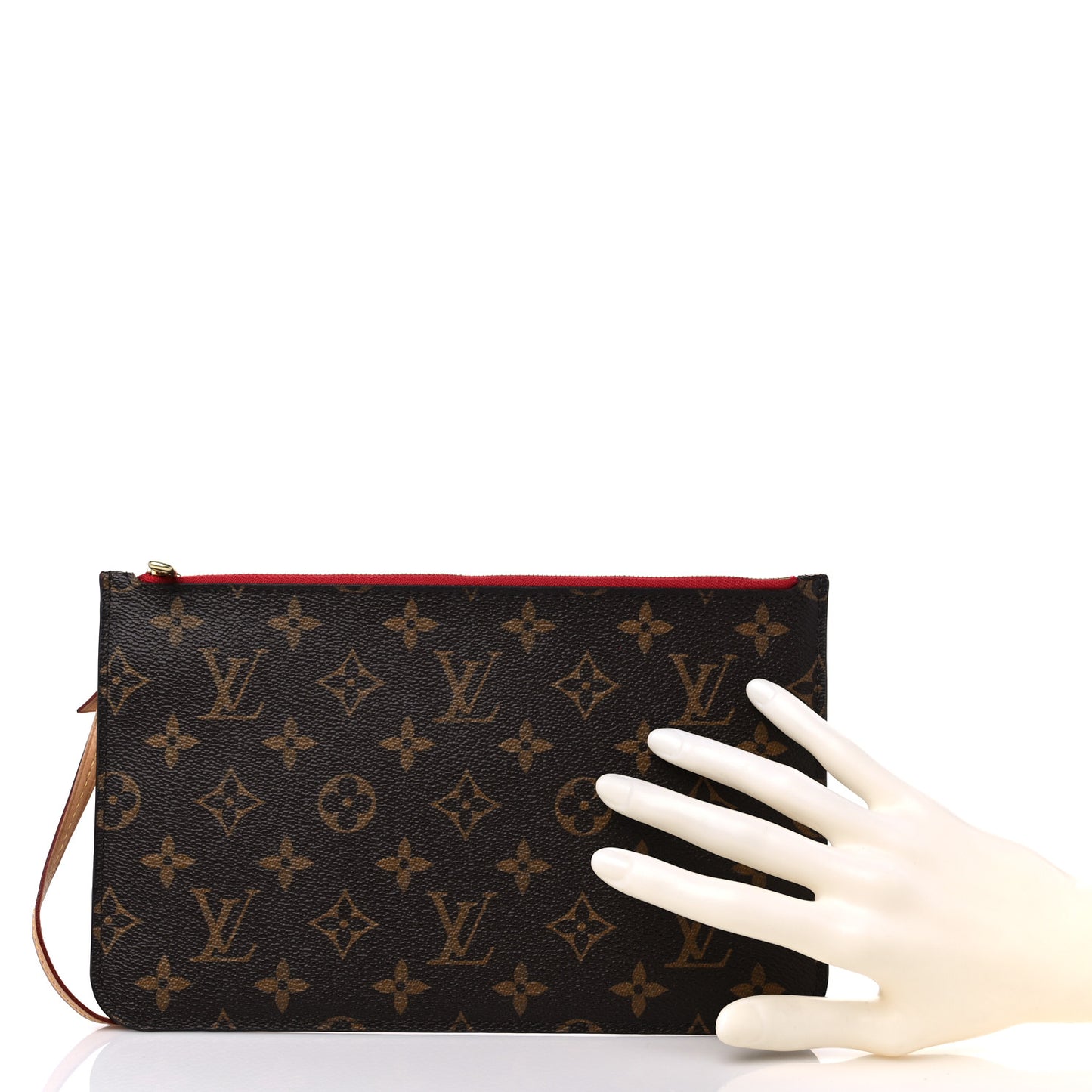 Monogram Neverfull MM GM Pochette Cherry