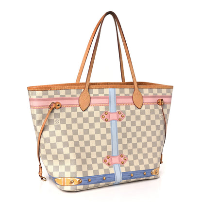 Louis Vuitton LOUIS VUITTON Damier Azur Summer Trunks Neo Neverfull MM 3 of 13