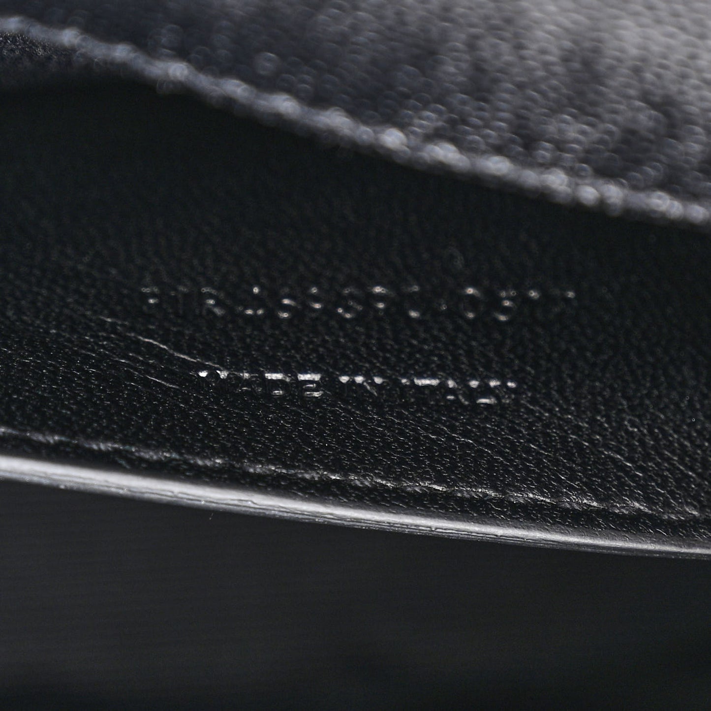 Grain De Poudre Small Monogram Kate Satchel Black