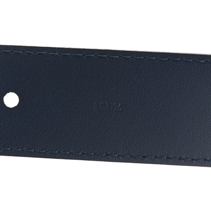 Louis Vuitton Taurillon 35mm Pont Neuf Belt 95 38 Blue 5 of 7