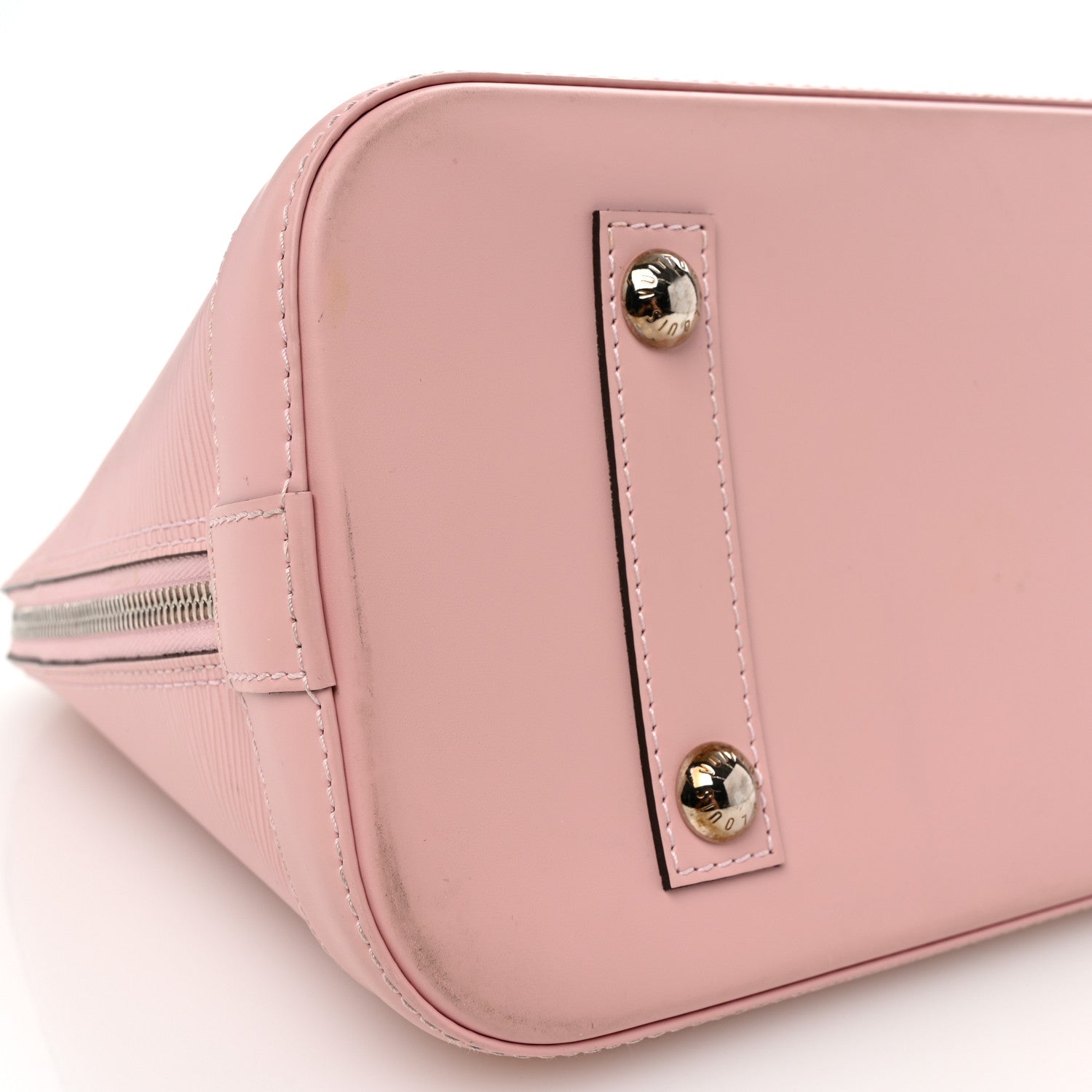 Louis Vuitton Epi Alma PM  Rose Ballerine 8 of 9