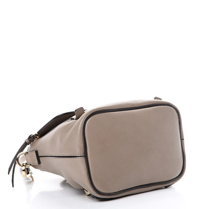 Chloe Suede Calfskin Mini Faye Backpack Motty Grey 3 of 10