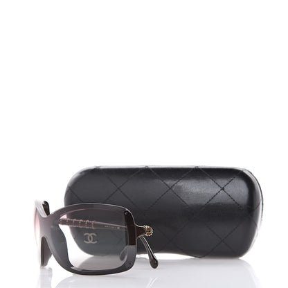Chanel Studded Square Sunglasses 6036 Brown 8 of 8