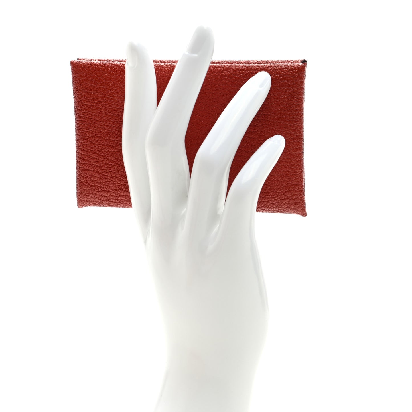 Chevre Mysore Calvi Card Case Sienne