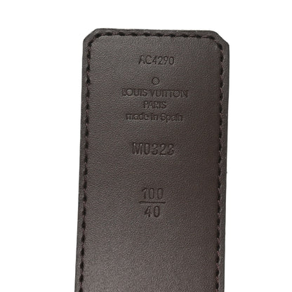 Louis Vuitton Monogram Calfskin 40mm LV Initiales Reversible Belt 100 40 Brown 3 of 8