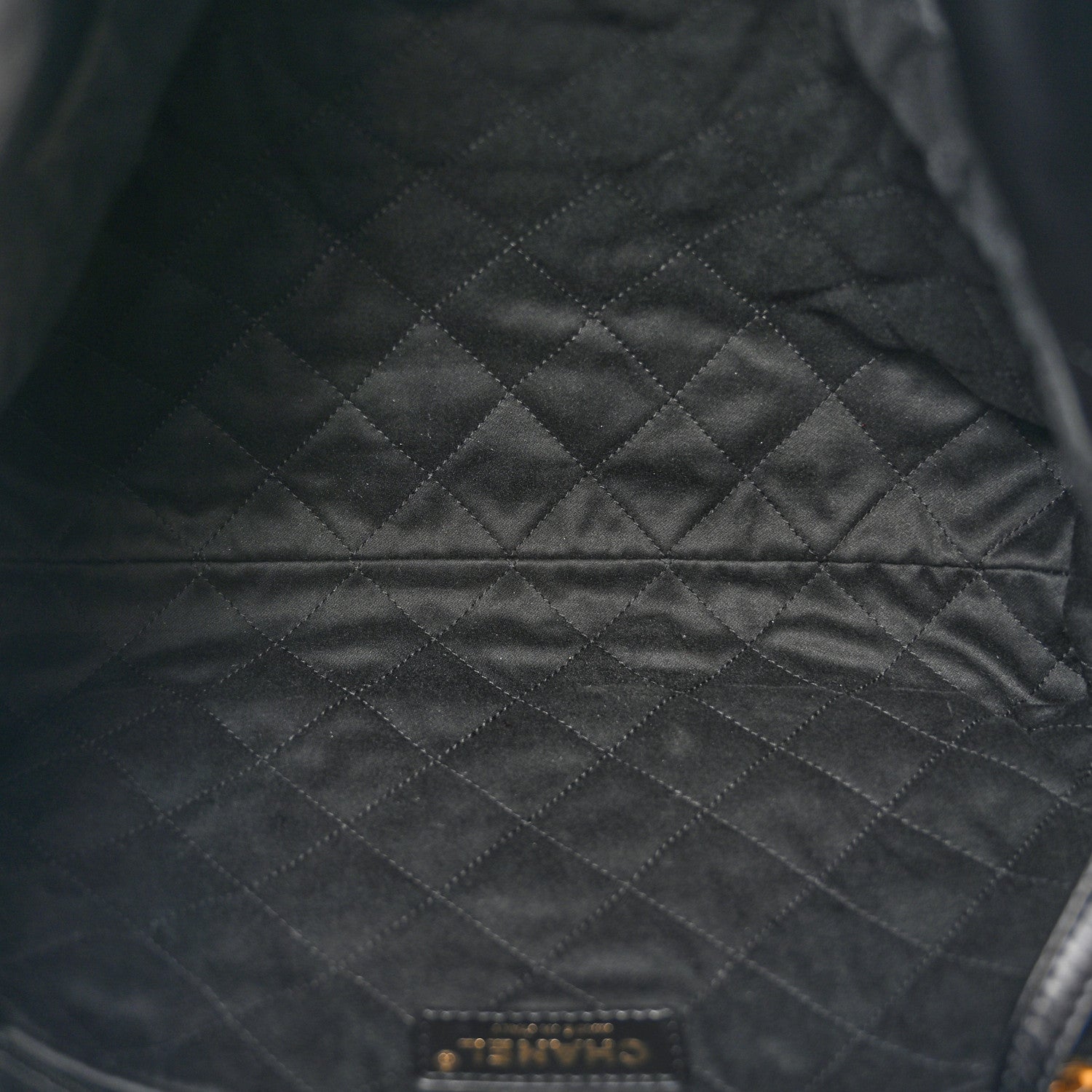 Chanel Shiny Calfskin Quilted Small Chanel 22 Black 6 of 11