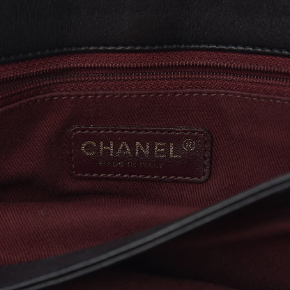 Chanel Calfskin Quilted Jumbo Soft Elegance Flap Black 7 of 16