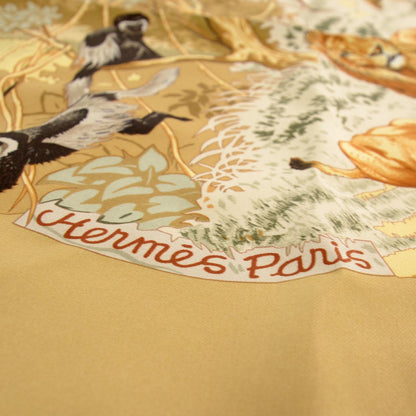 Hermes Silk Africa Scarf 90 4 of 9
