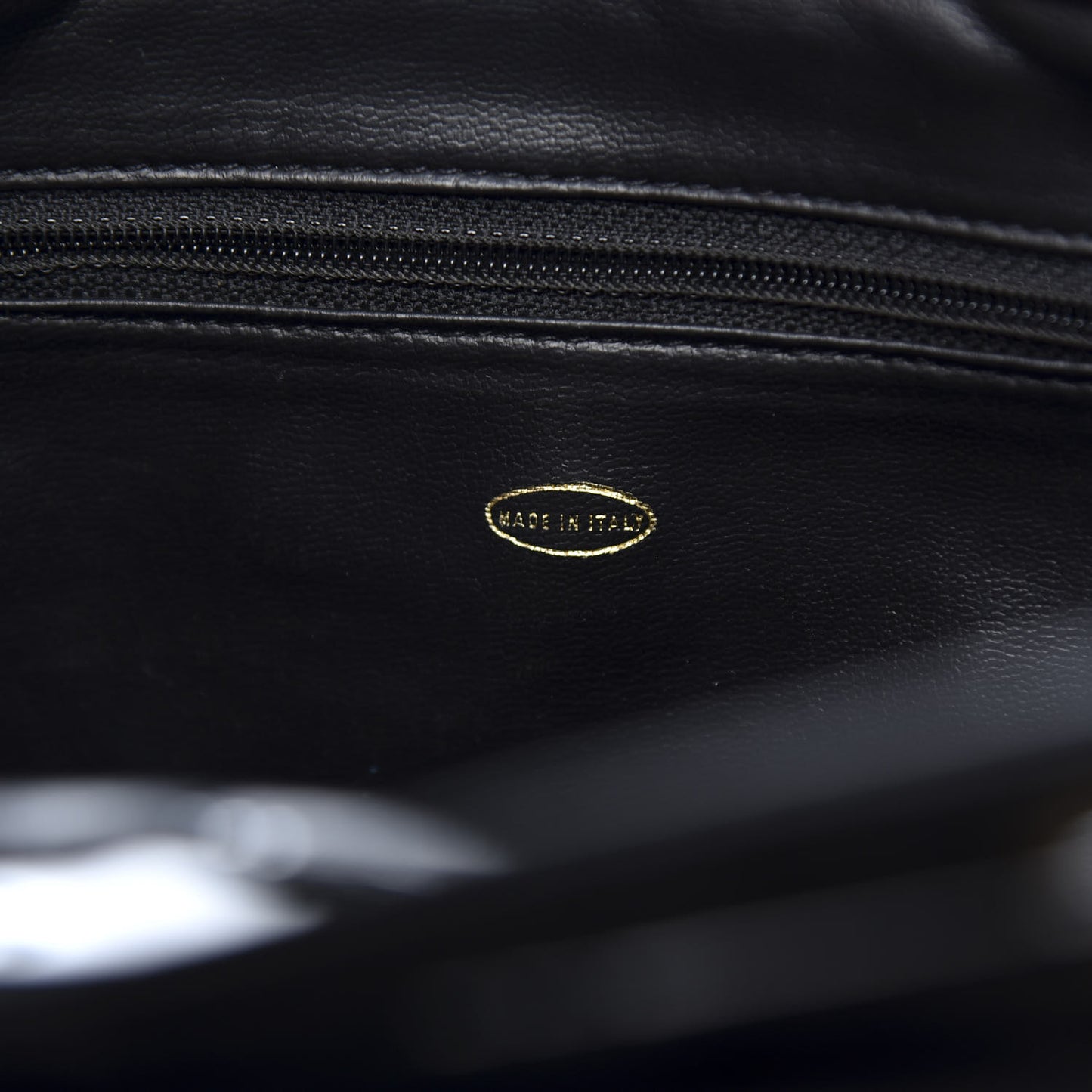 Patent CC Drawstring Backpack Black