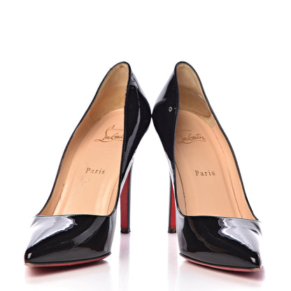Christian Louboutin Patent Pigalle 100 Pumps 40 Black 5 of 17