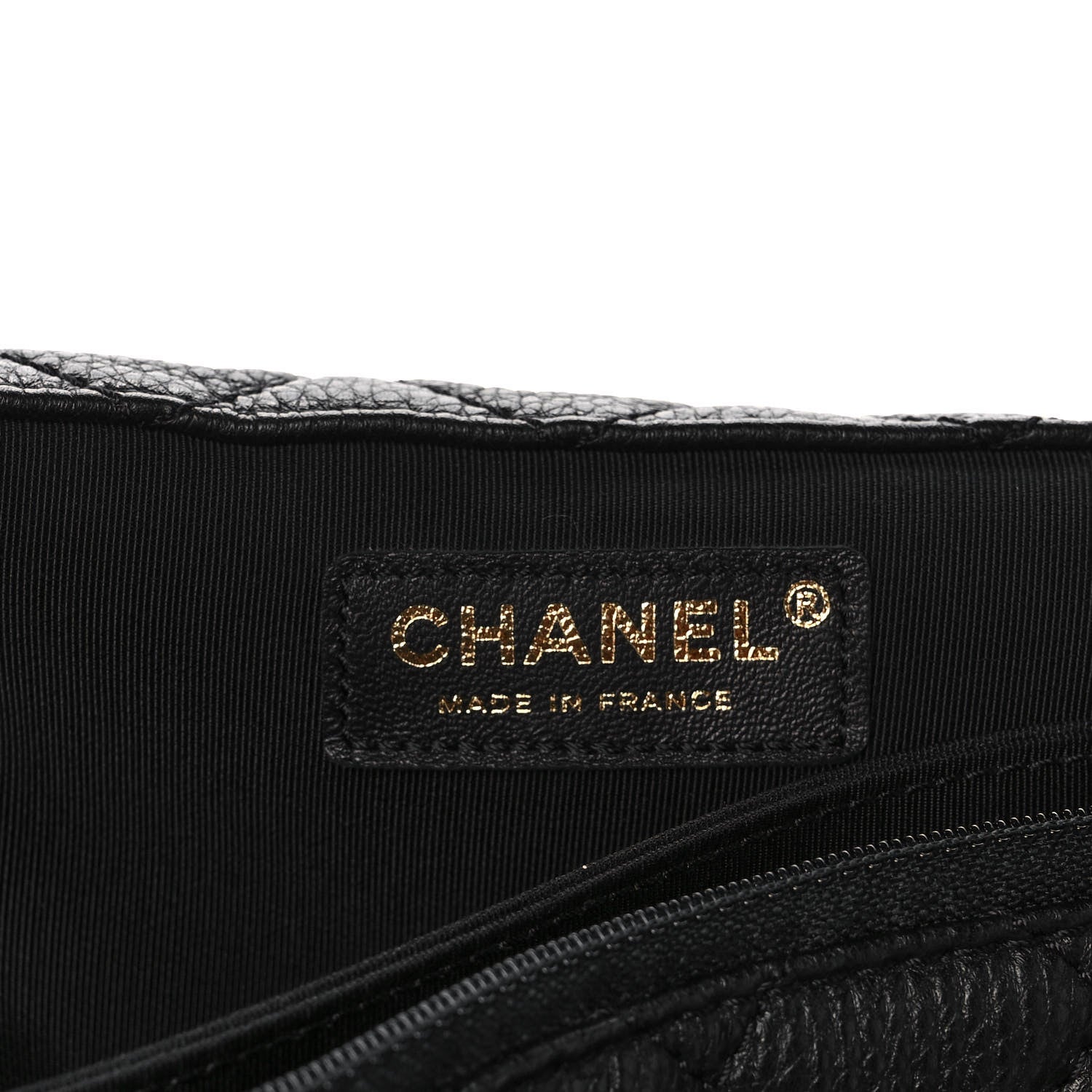Chanel Calfskin Quilted XXL Travel Flap Bag Black 6 of 12