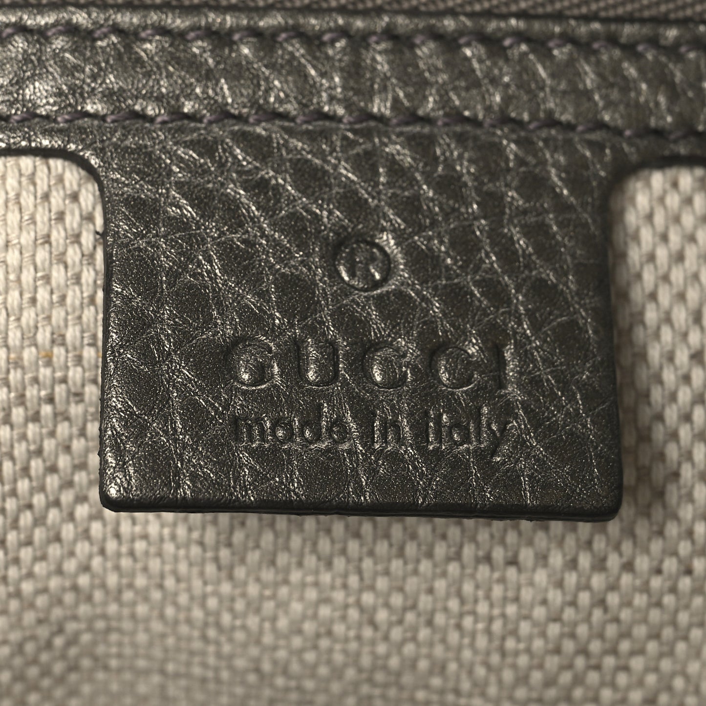 Metallic Pebbled Calfskin Medium Soho Chain Shoulder Bag Sasso