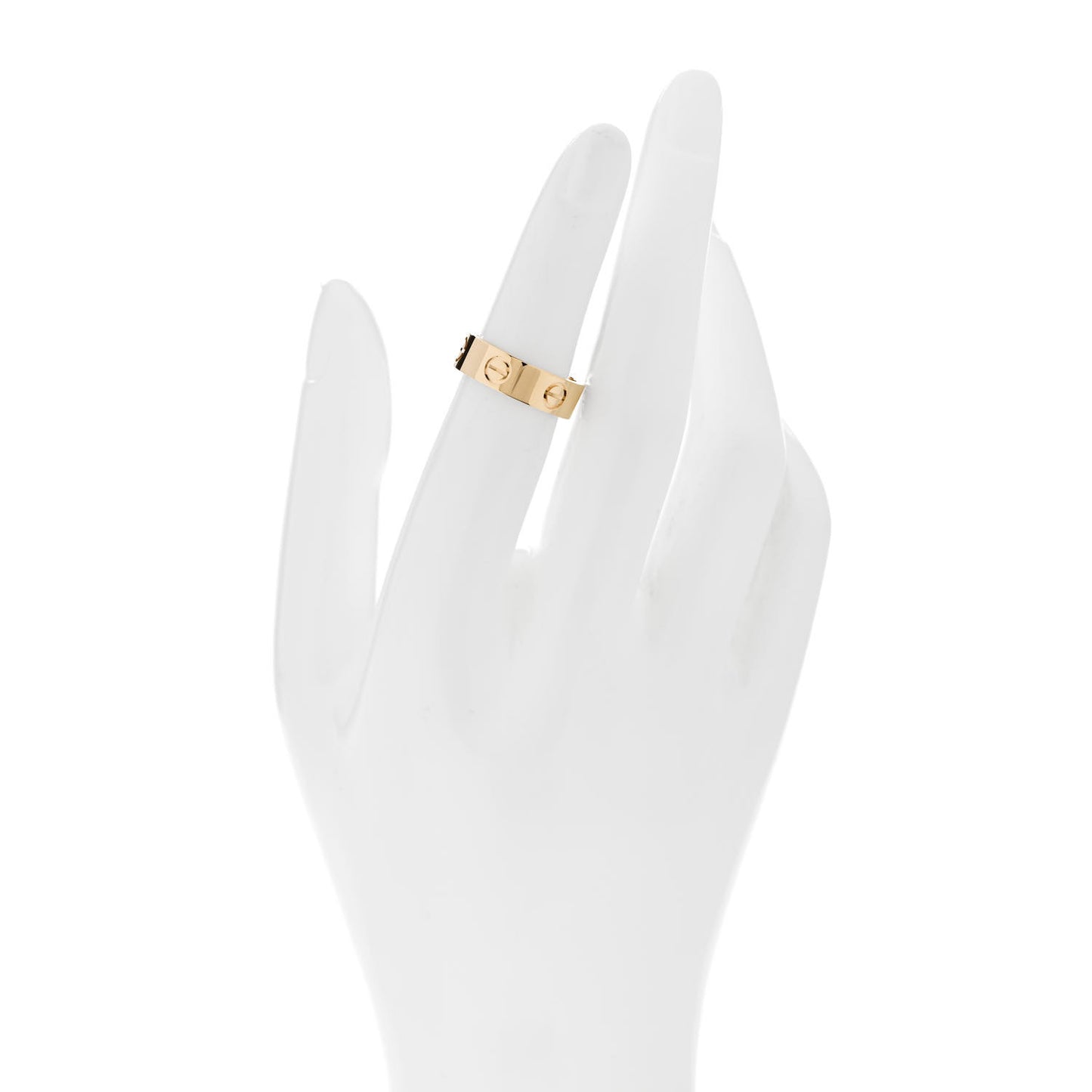 18K Yellow Gold 5.5mm LOVE Ring 50 5.25