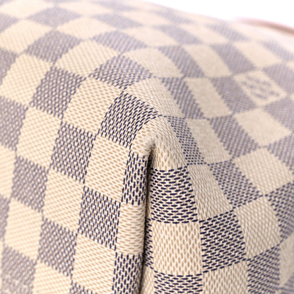 Louis Vuitton Damier Azur Graceful MM Rose Ballerine 8 of 16
