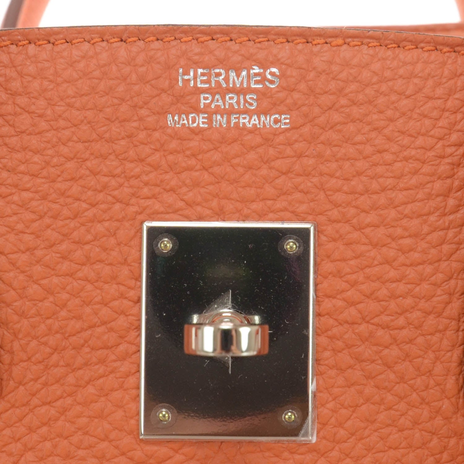Hermes Togo Birkin 35 Orange 5 of 9