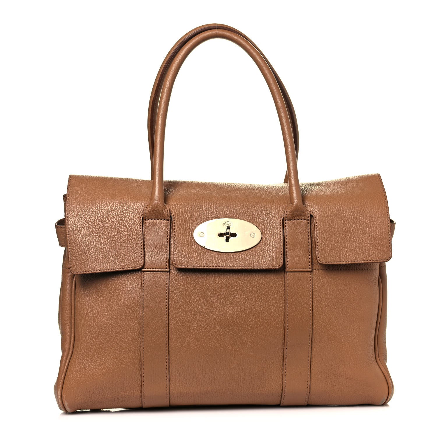 Mulberry Natural Grain Calfskin Bayswater Oak 1 of 15
