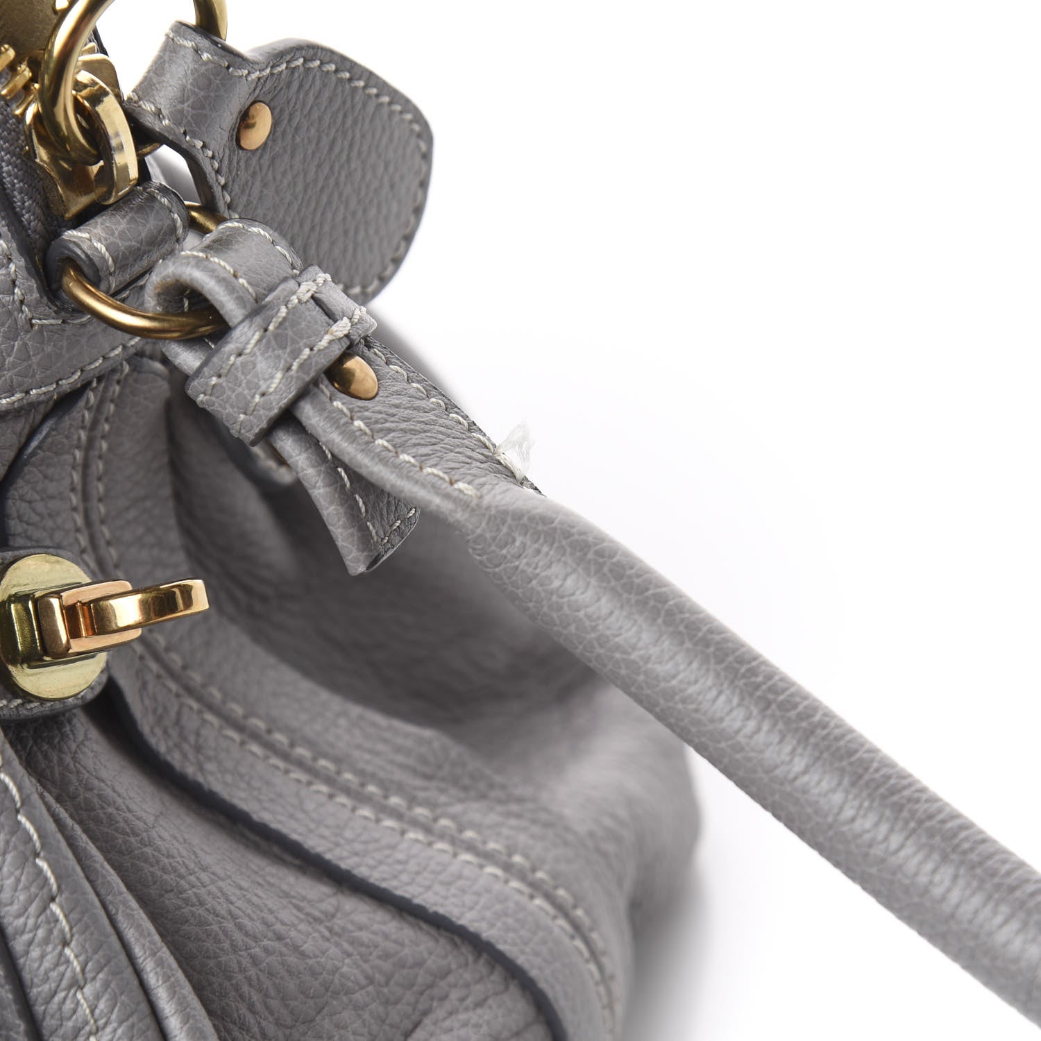 Chloe Calfskin Medium Paraty Cashmere Grey 9 of 16