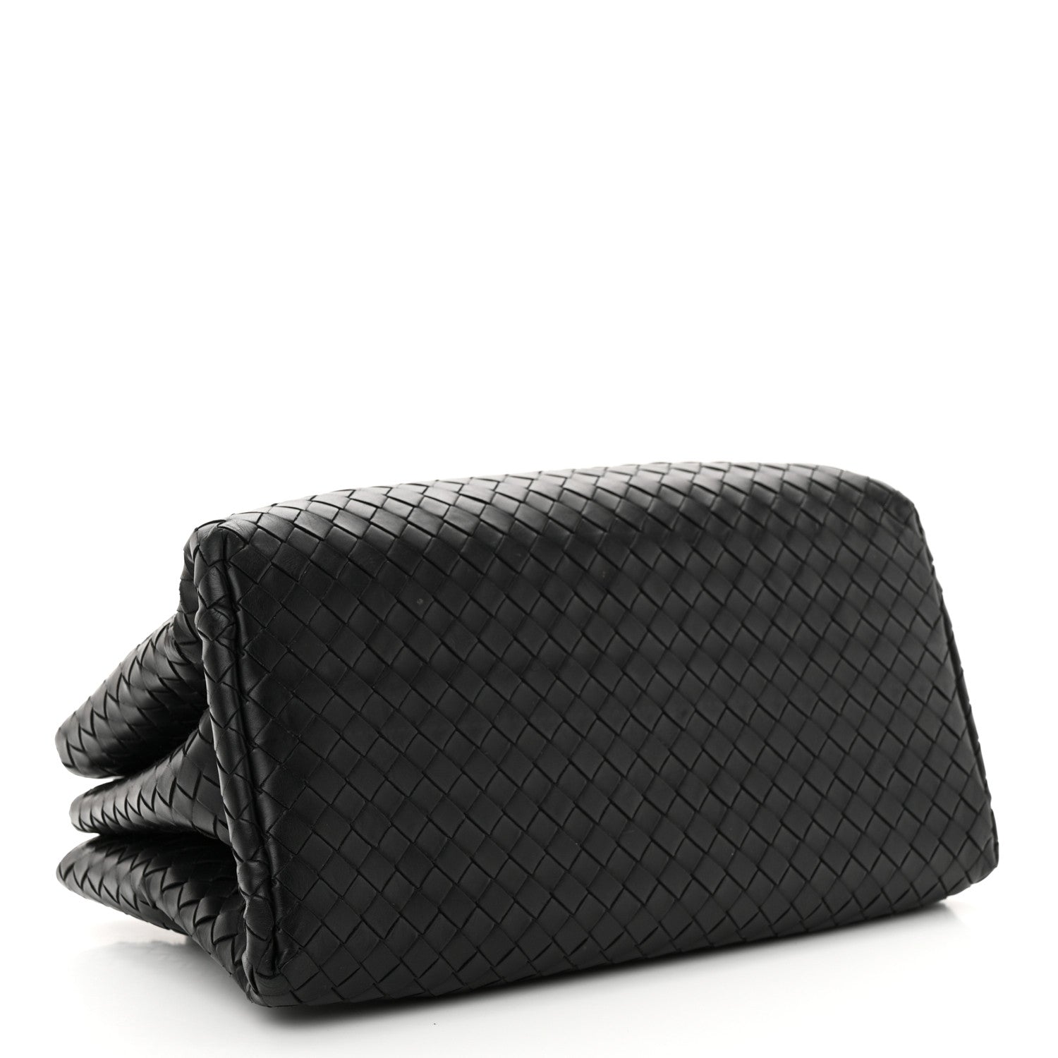 Bottega Veneta Light Calf Intrecciato Small Roma Black 4 of 14