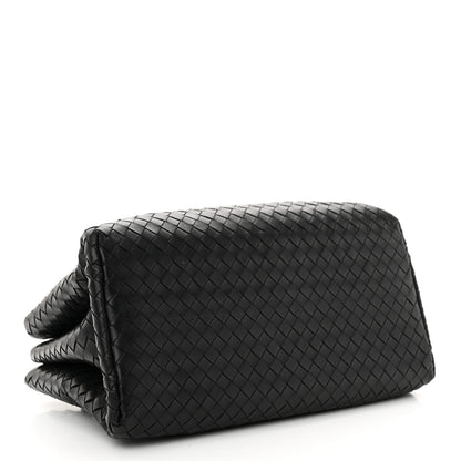 Bottega Veneta Light Calf Intrecciato Small Roma Black 4 of 14