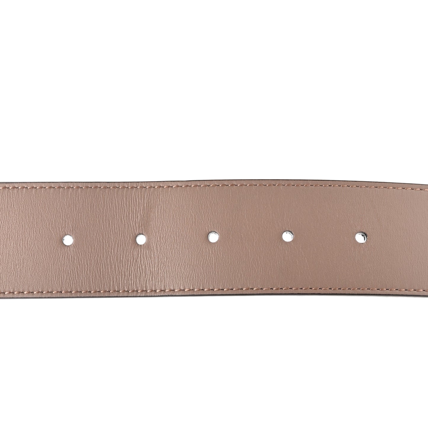 Calfskin Double G 40mm Belt 95 38 Porcelain Rose