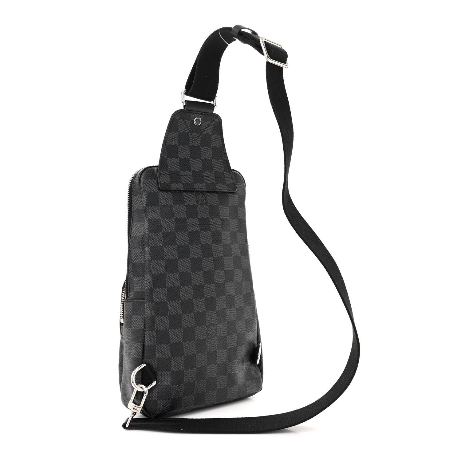 Louis Vuitton Damier Infini Avenue Sling Bag Onyx Silver 3 of 10