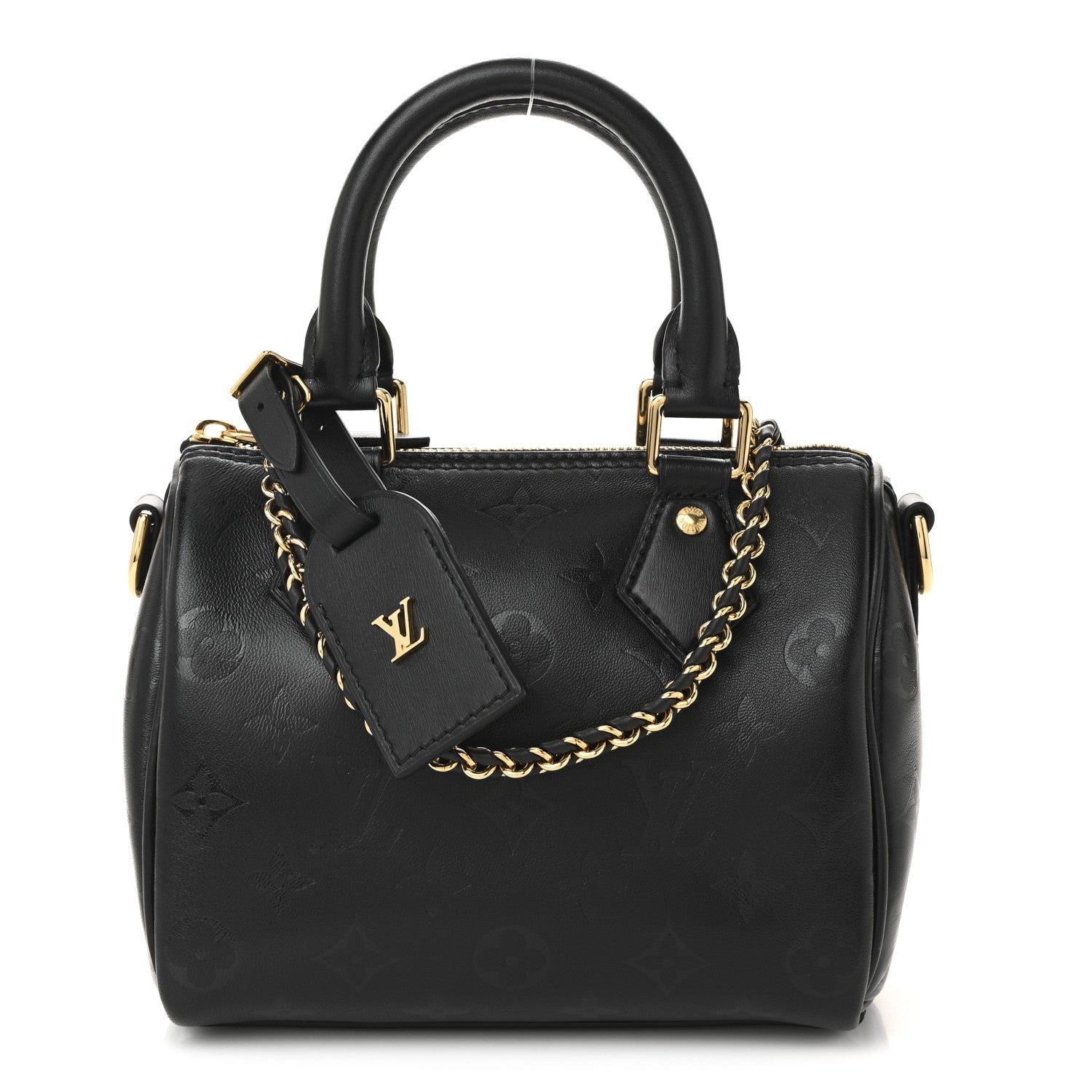 Louis Vuitton Monogram Ink Speedy BB Black 1 of 9
