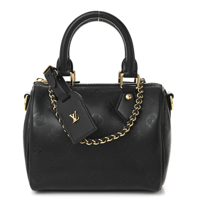 Louis Vuitton Monogram Ink Speedy BB Black 1 of 9
