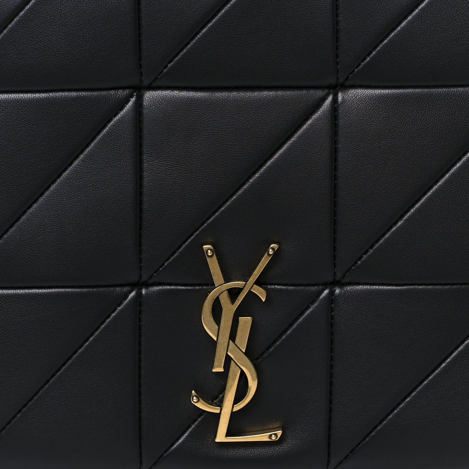 Saint Laurent Lambskin Patchwork Monogram Large Jamie Black 9 of 11
