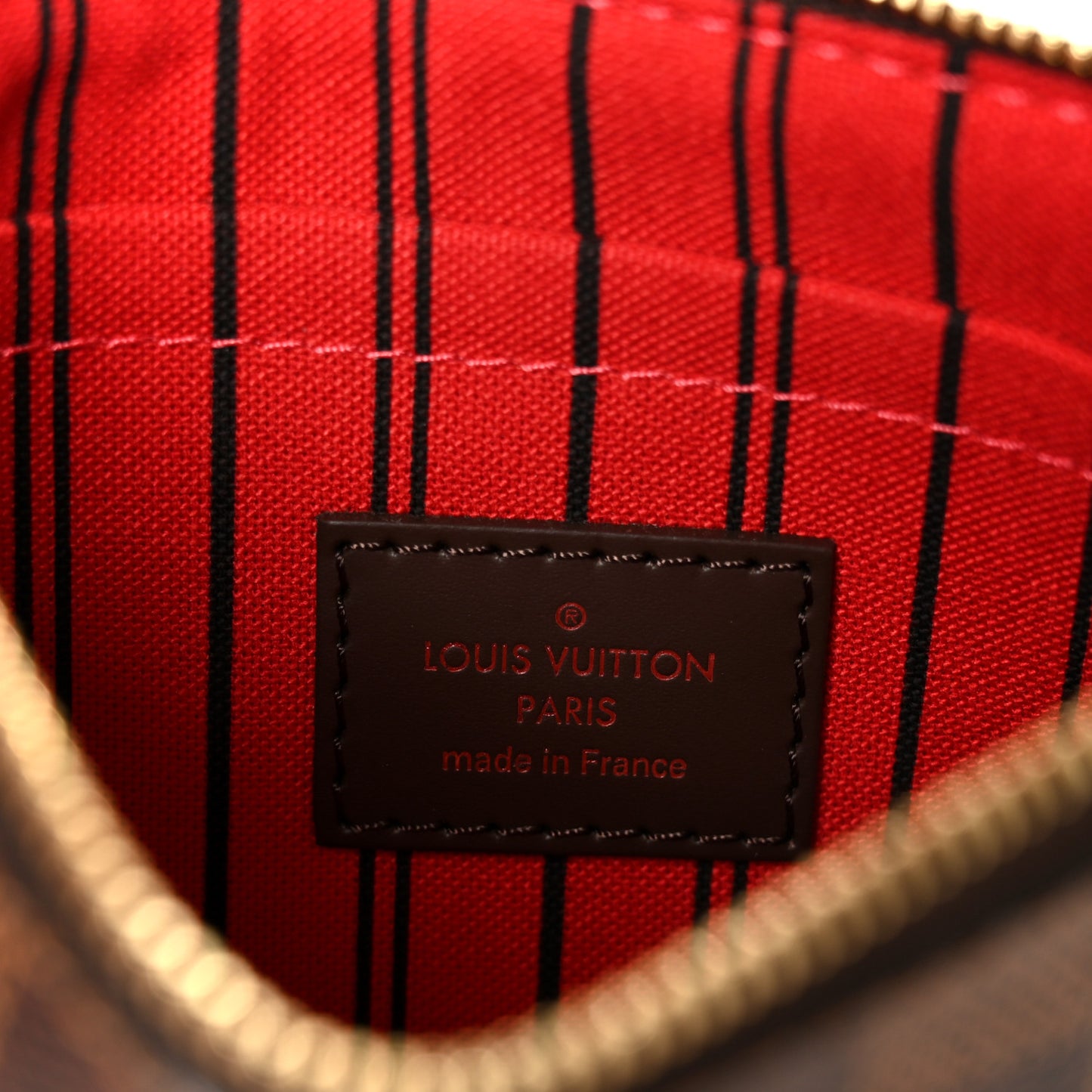 Damier Ebene Neverfull PM Pochette