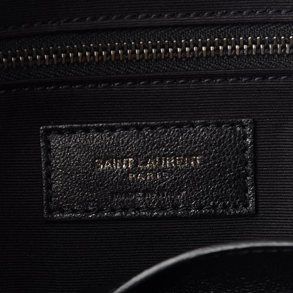 Saint Laurent Crinkled Calfskin Matelasse Monogram Niki Shoulder Bag Black 6 of 10