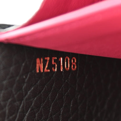 Louis Vuitton Taurillon Capucines Wallet Black 7 of 9