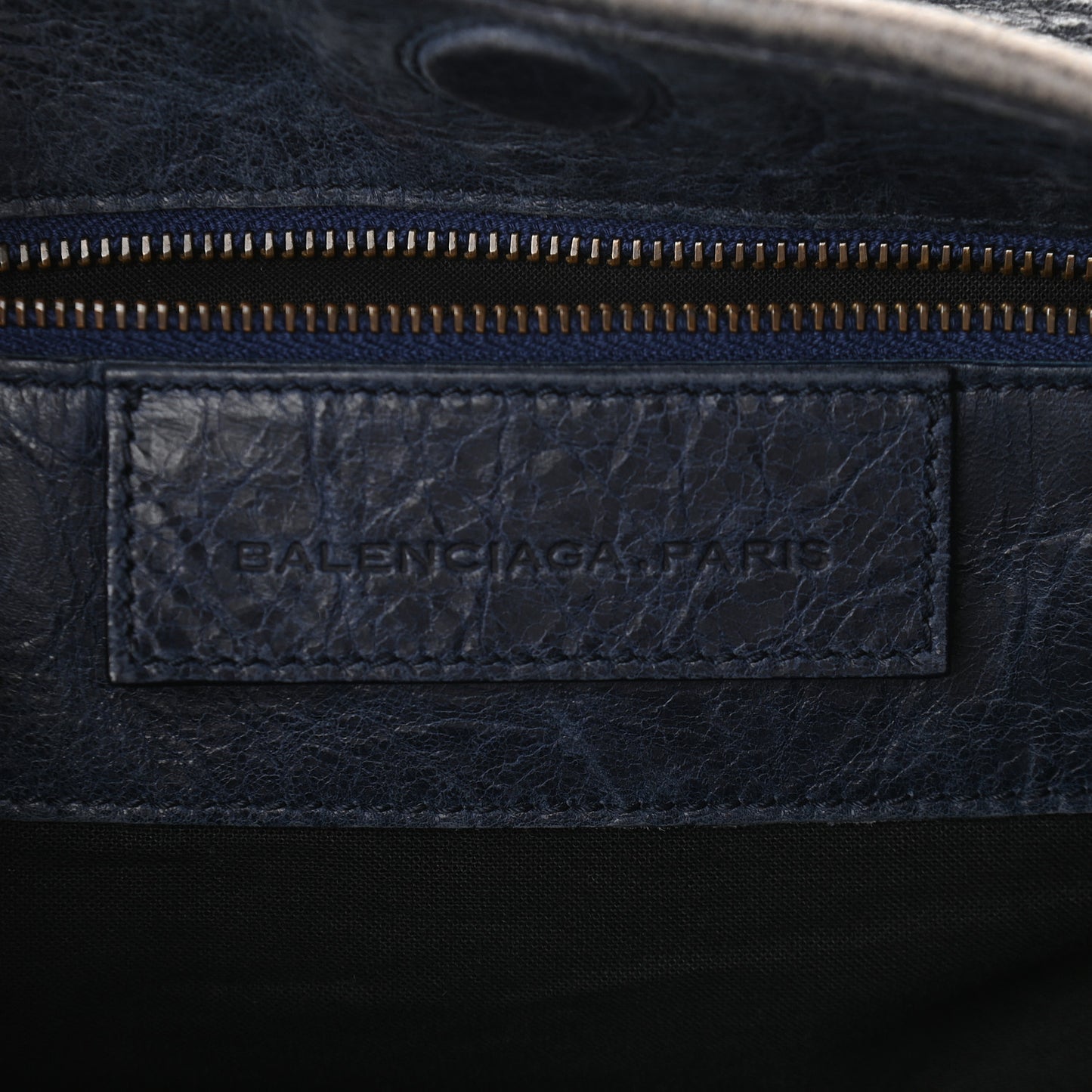 Agneau Classic Hardware Large Sunday Tote Bleu Roi