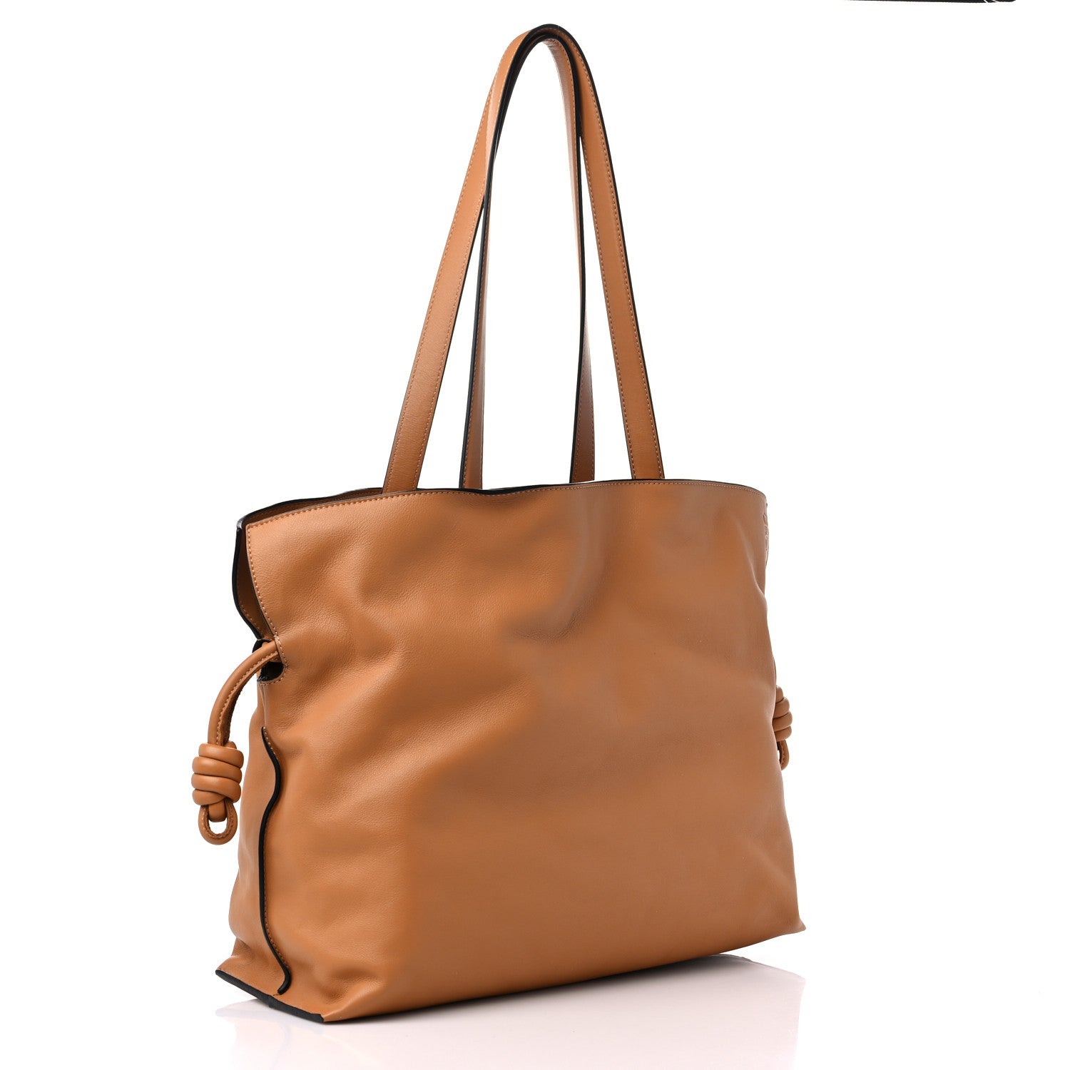 Loewe Calfskin Large Flamenco Knot Bag Warm Desert 3 of 8