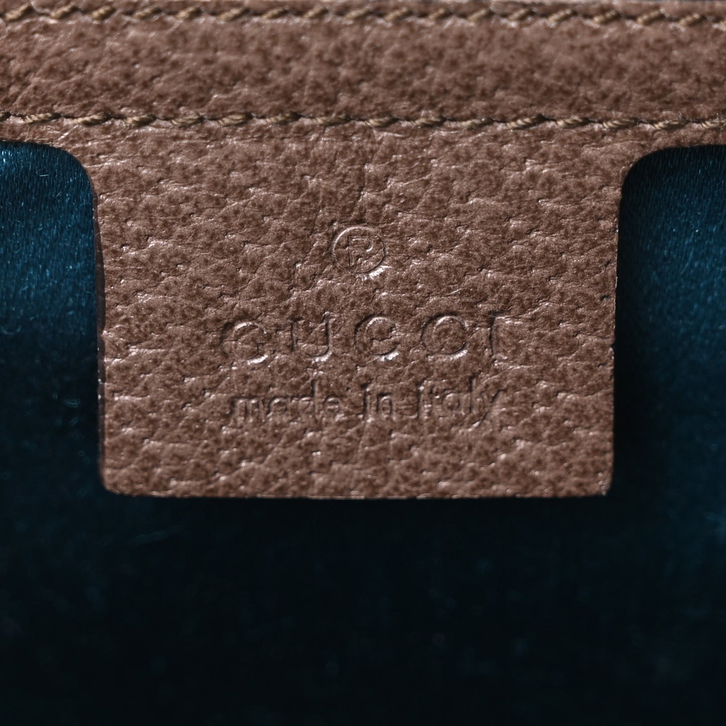 GG Supreme Monogram Web Medium Ophidia Chain Shoulder Bag Brown