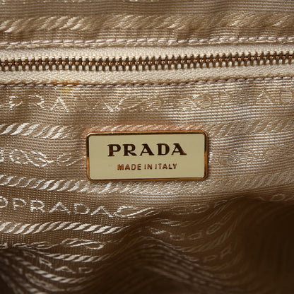 Prada Vitello Chic Shoulder Bag Miele 6 of 9