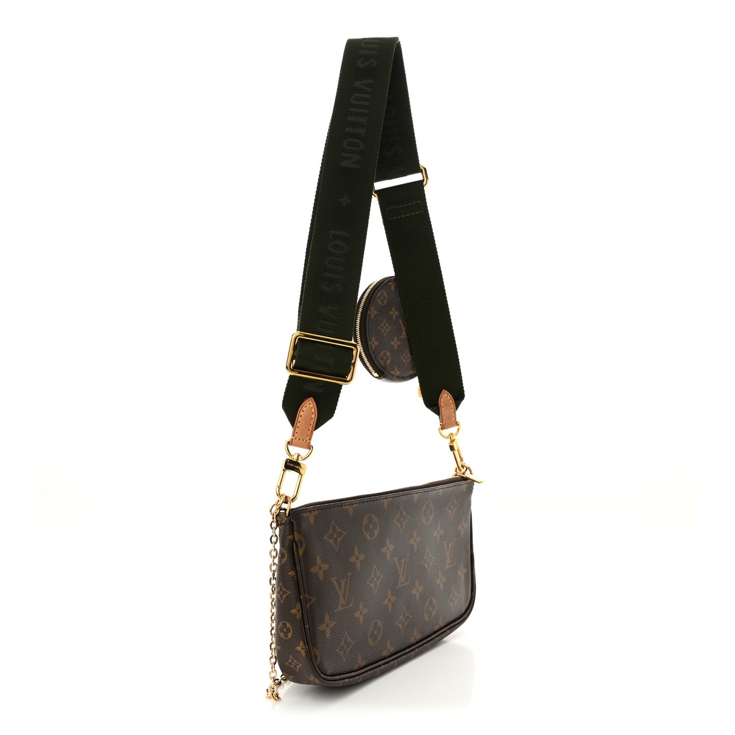 Monogram Multi Pochette Accessories Kaki