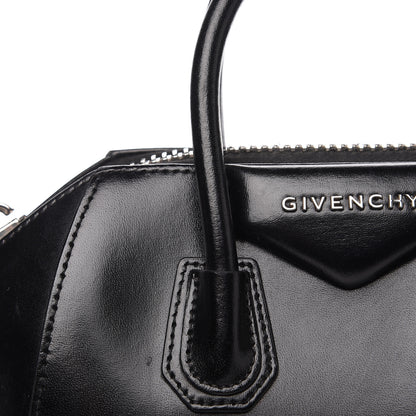 Givenchy Shiny Lord Calfskin Mini Antigona Black 13 of 15