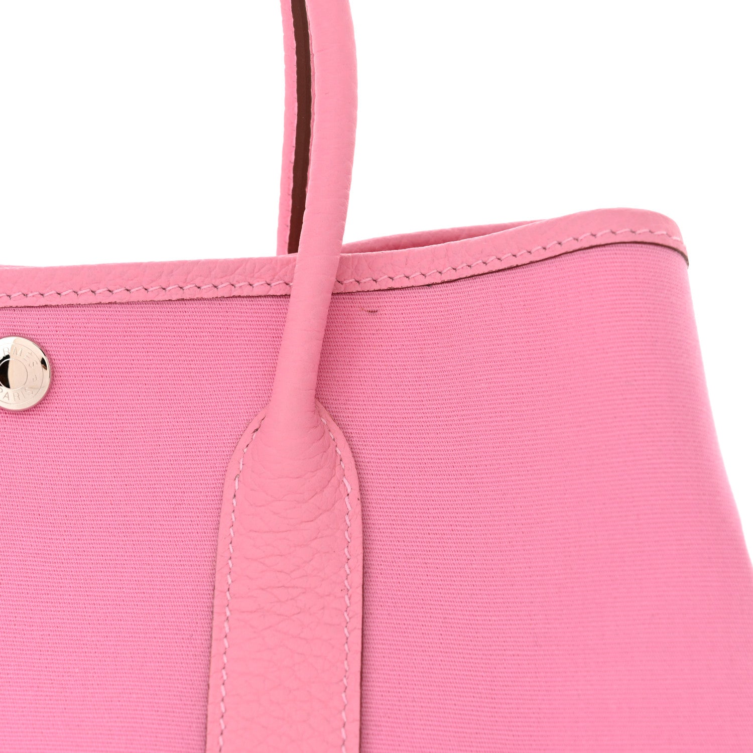 Hermes Toile Officier Vache Country Garden Party 30 TPM Pink 11 of 12