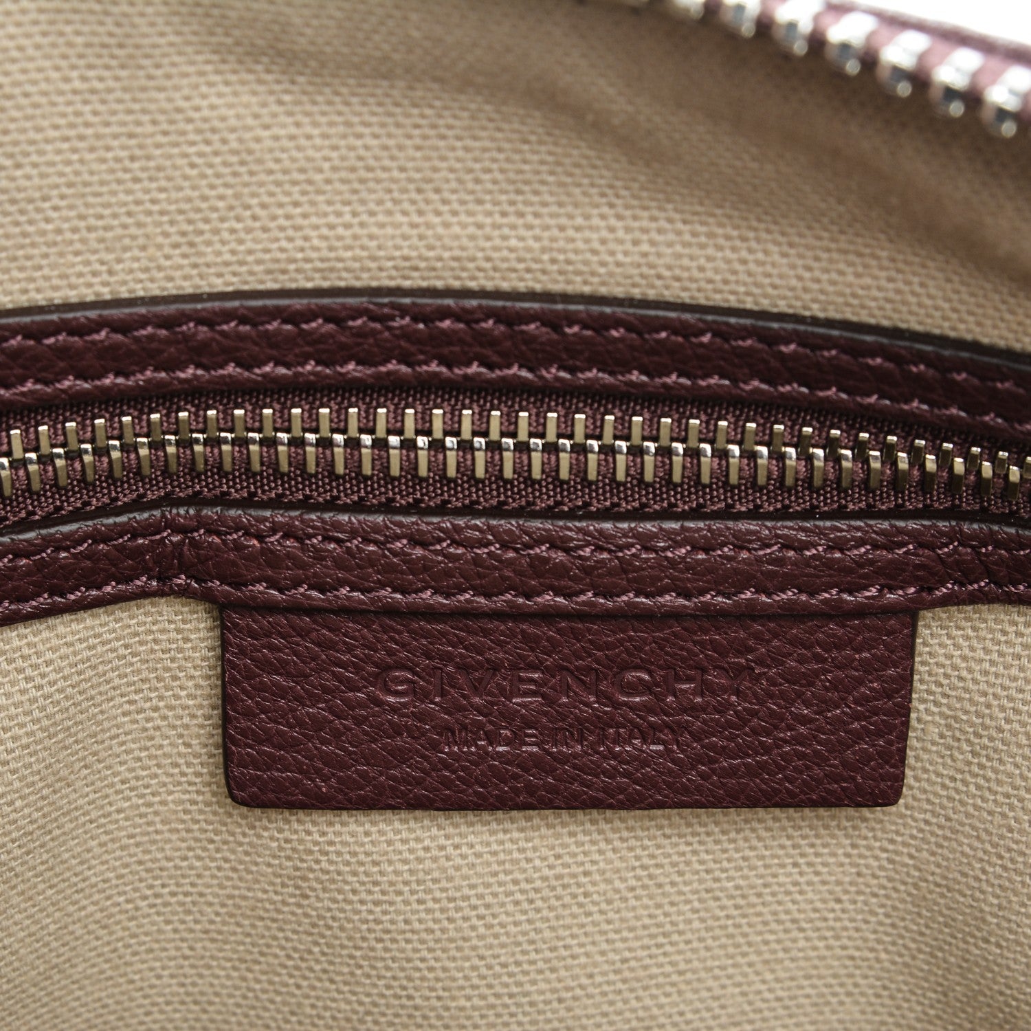 Givenchy Sugar Goatskin Medium Antigona Oxblood 6 of 7