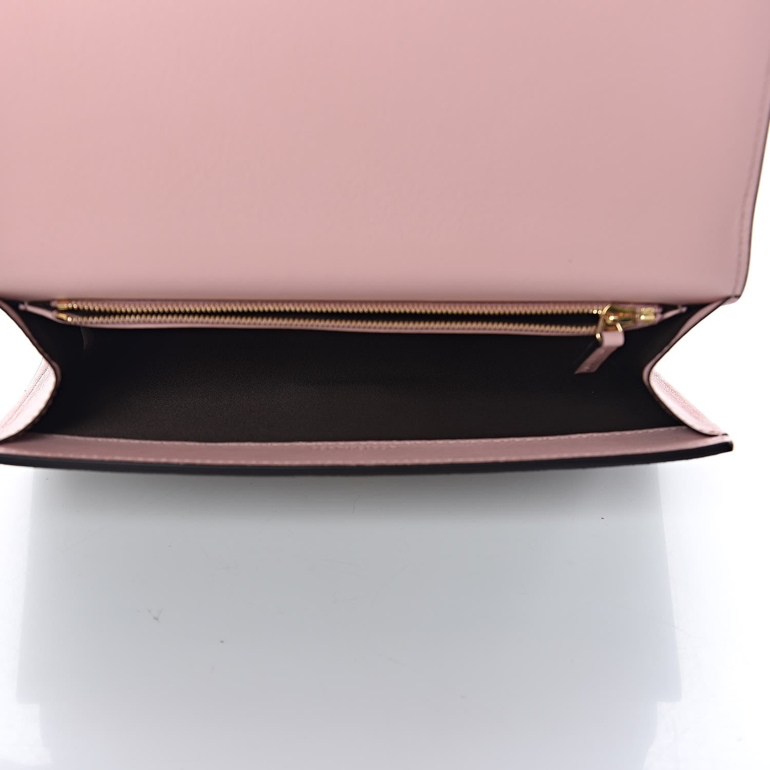 Gucci GG Supreme Monogram Calfskin Padlock Clutch Beige Perfect Pink 5 of 9