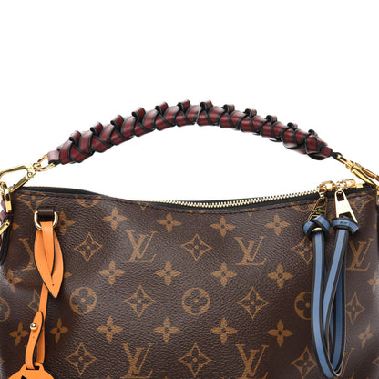 Louis Vuitton Monogram Beaubourg Hobo Mini Bordeaux Red Peach Safran Blue Jean Blue 10 of 10
