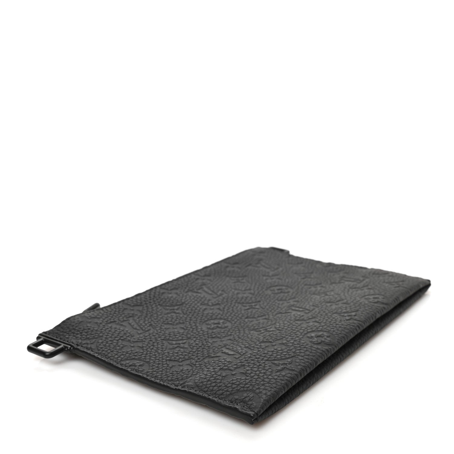 Louis Vuitton Taurillon Monogram Trio Messenger Pouch Black 4 of 6