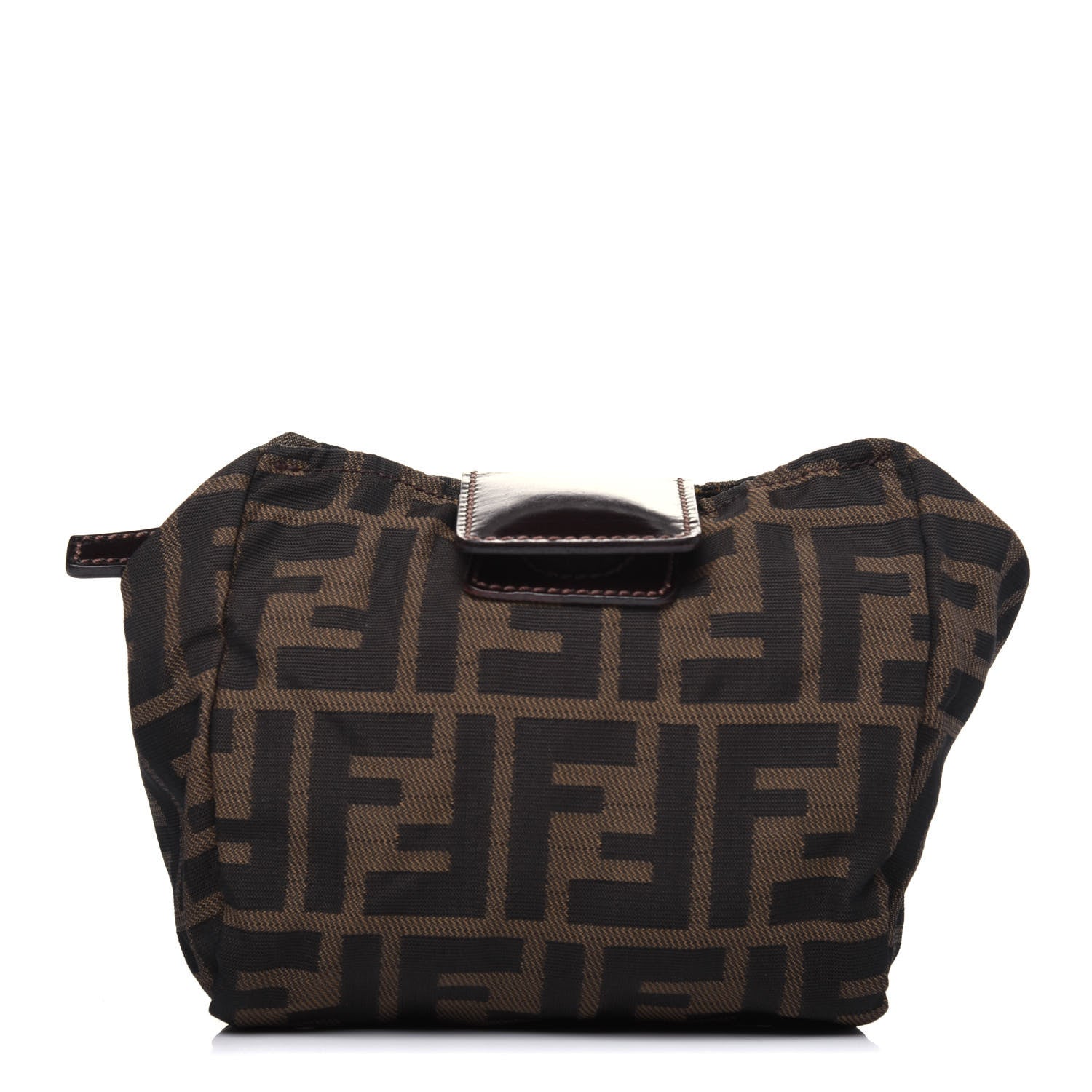 Fendi Zucca Mini Pouch Tobacco Moro 1 of 12